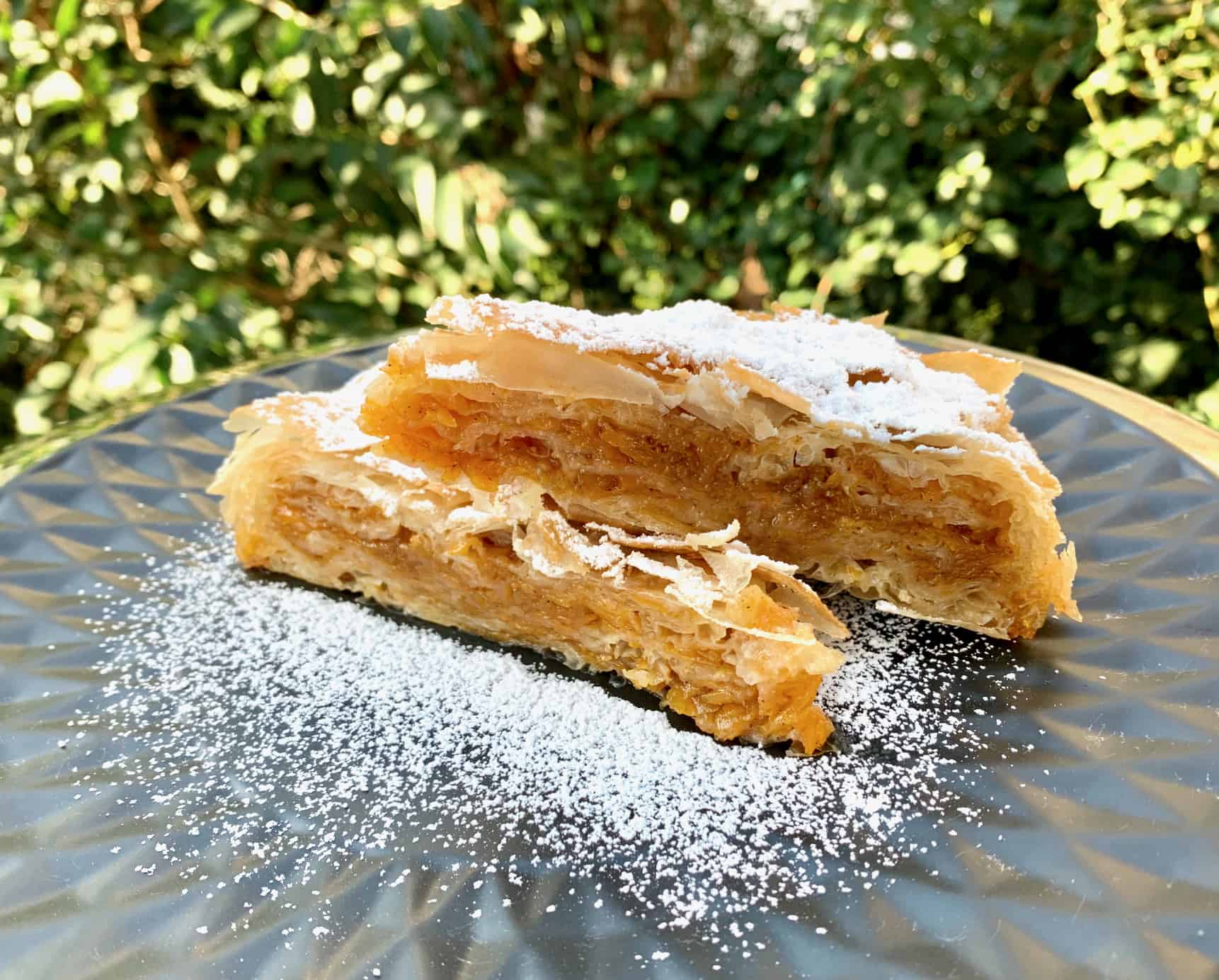 Greek Sweet Pumpkin Pie with Phyllo Pastry