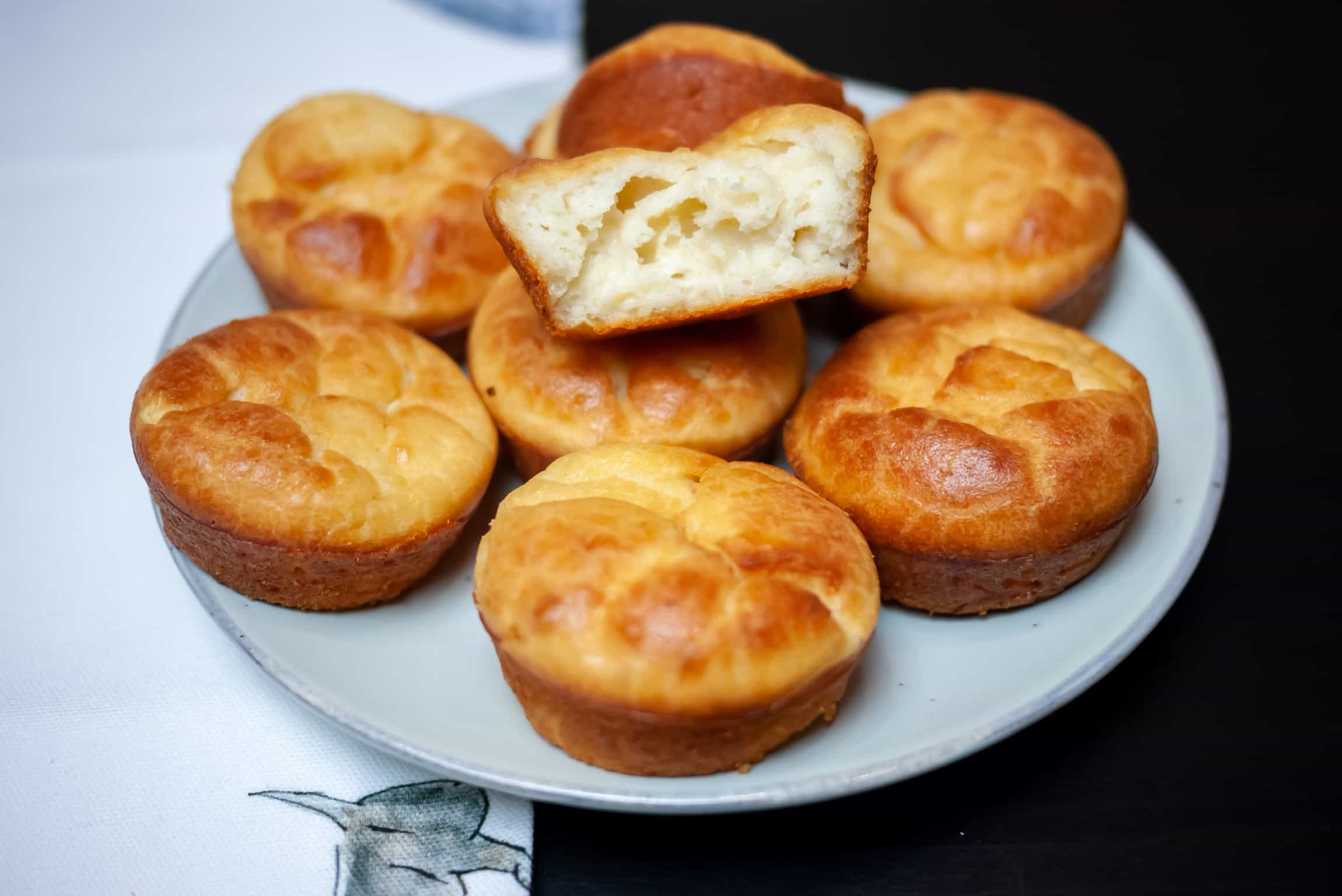 Greek Yogurt and Feta Cheese Muffins