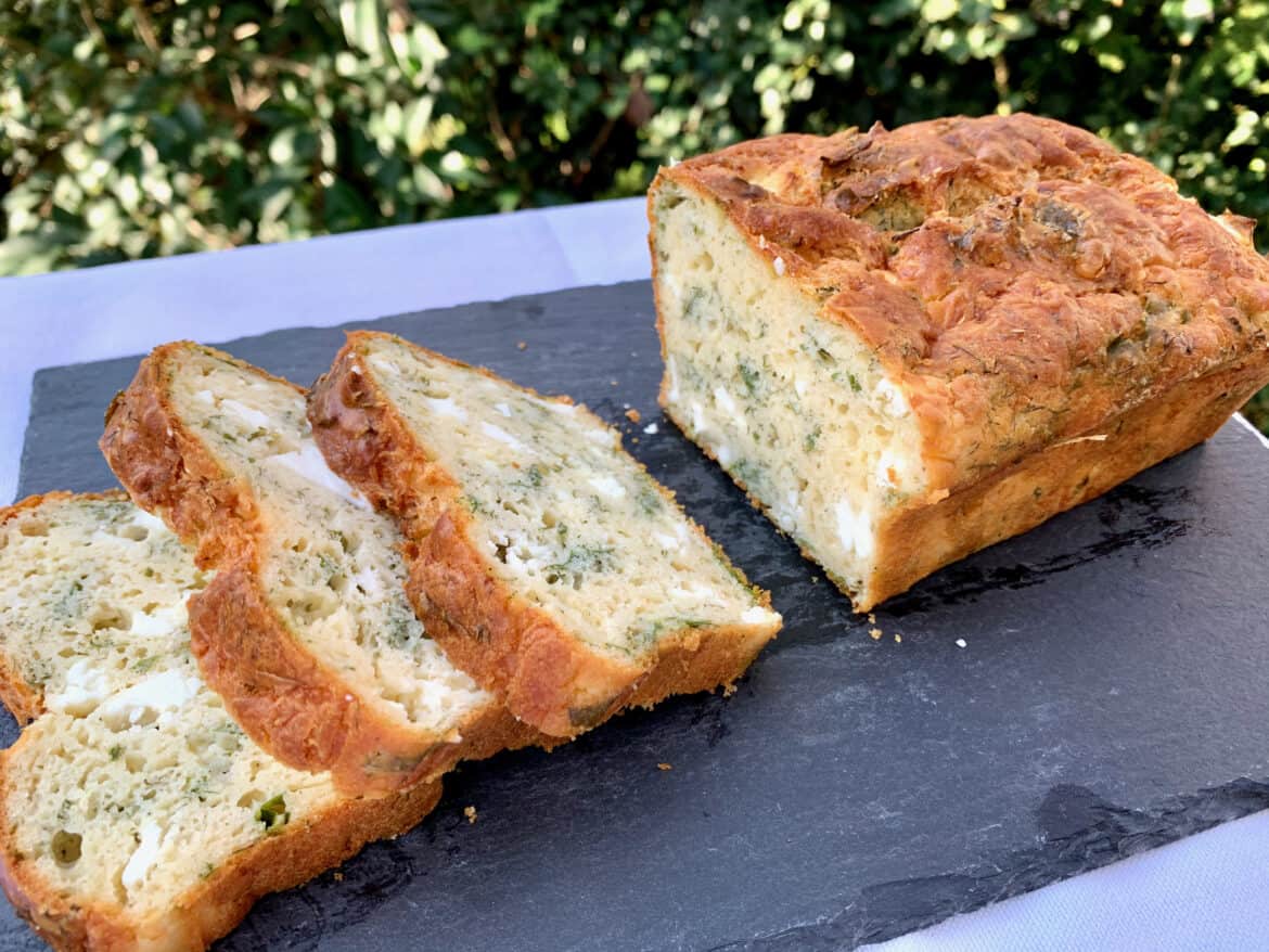 Greek feta cheese and dill loaf recipe