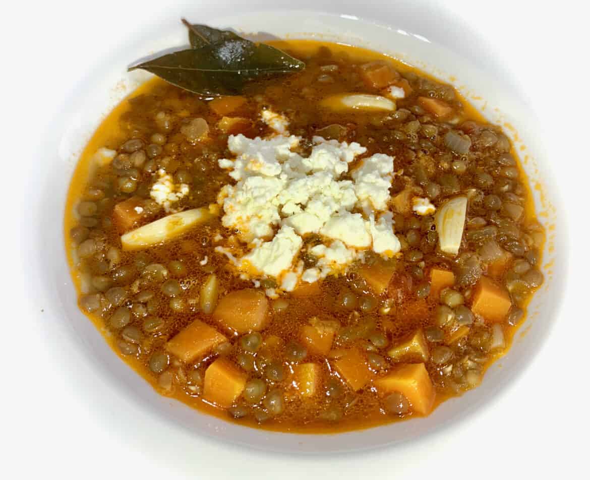 Traditional Lentil soup (Fakes)