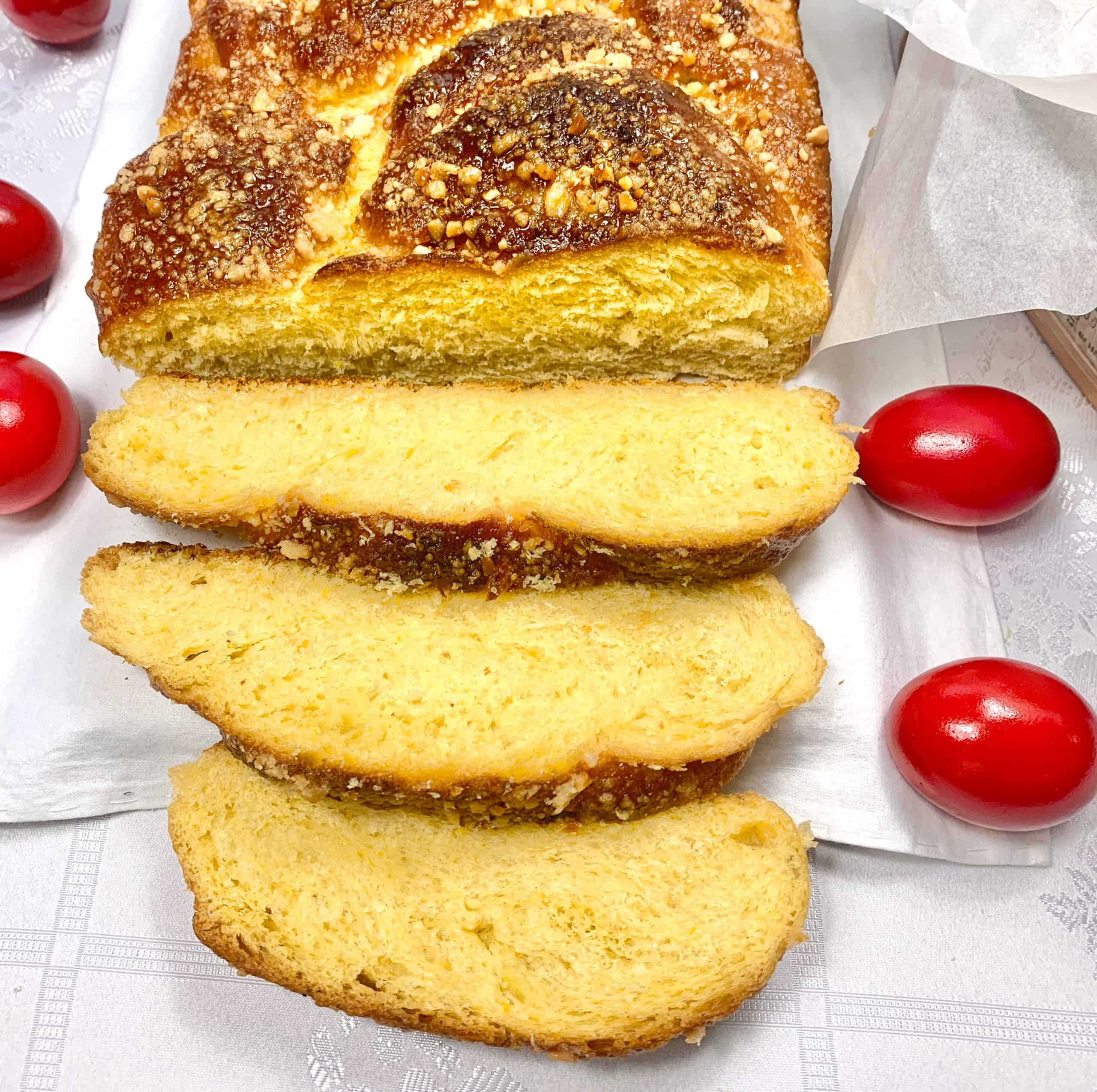Greek Traditional Homemade Tsoureki Recipe - Vicki's Greek Recipes