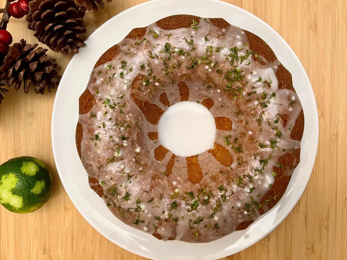 Lemon lime yogurt cake Vicki's Greek Recipes