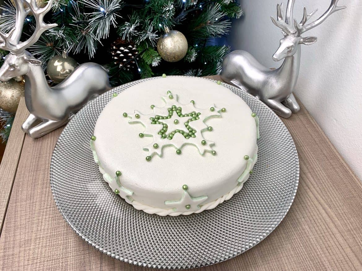 Vasilopita Cake christmas tree