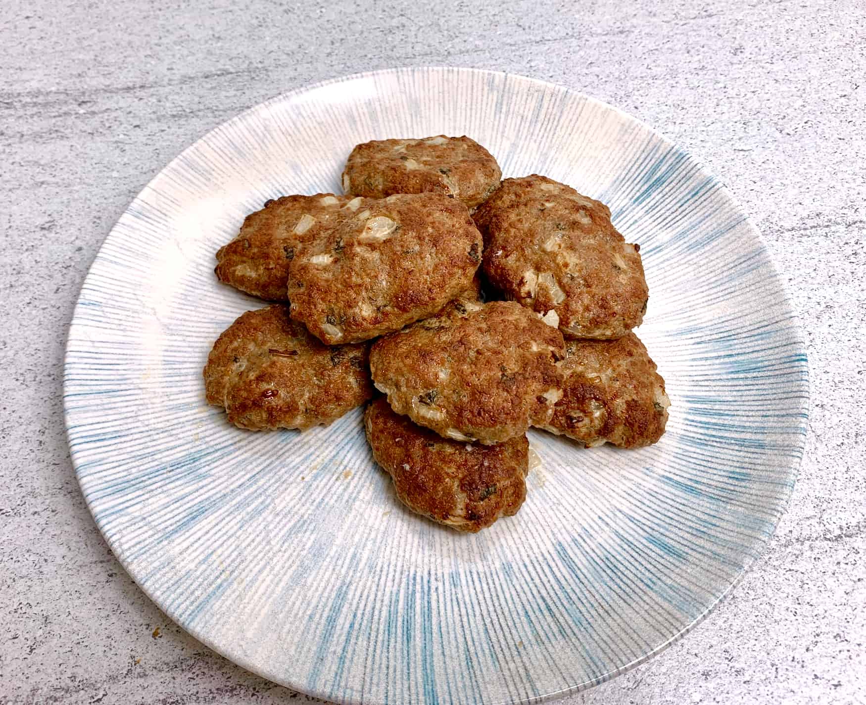 Easy Greek meatballs (Keftedes) 4