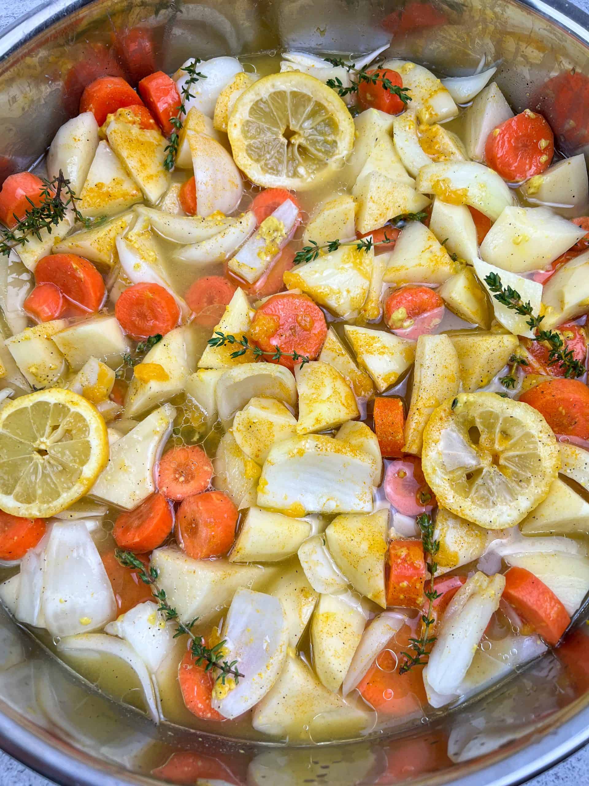 Quick and crispy rosemary roasted potatoes